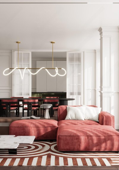 法式客餐厅3D模型下载